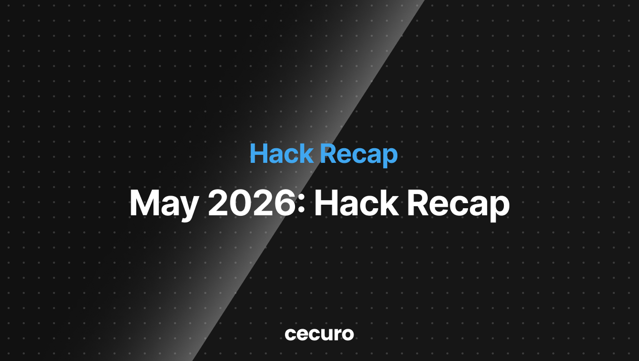 May 2026 Hack Recap: $68M Lost as Bridges and Keys Replace Code Bugs