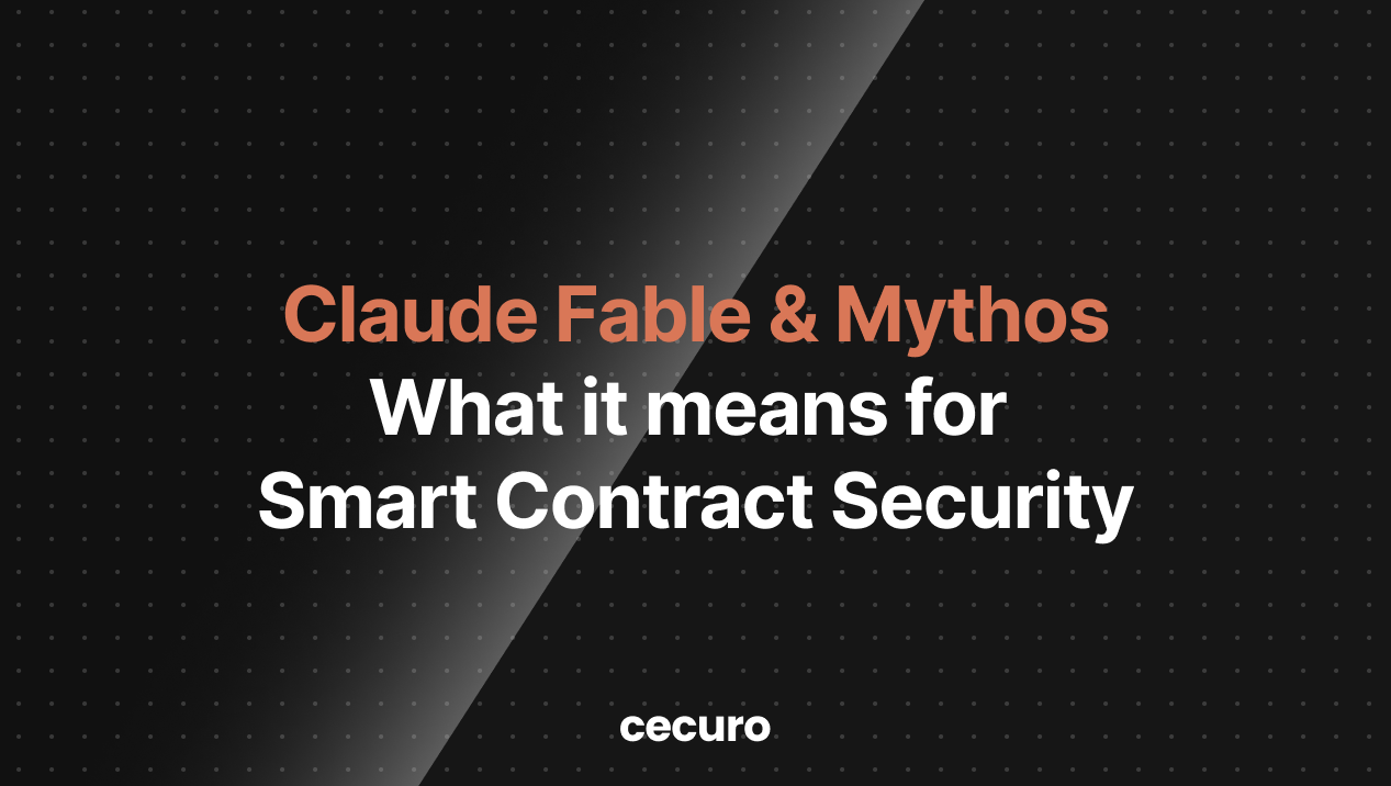 Claude Fable 5 and Mythos 5 Are Here: What a Public Frontier Security Model Means for Smart Contracts